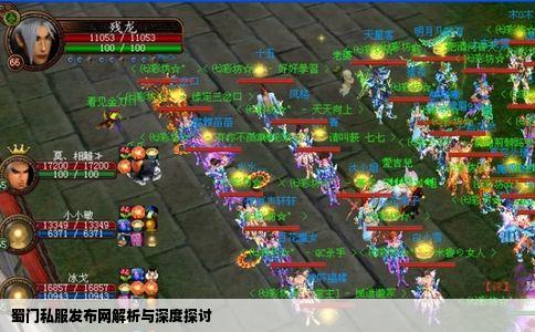 蜀门私服发布网解析与深度探讨